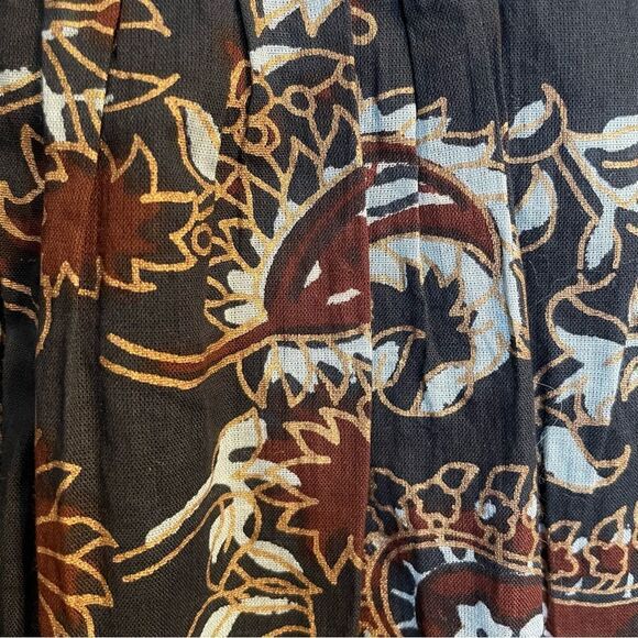 Cleobella Carly Tiered Ankle Dress Cotton Paisley XS - Picture 8 of 10